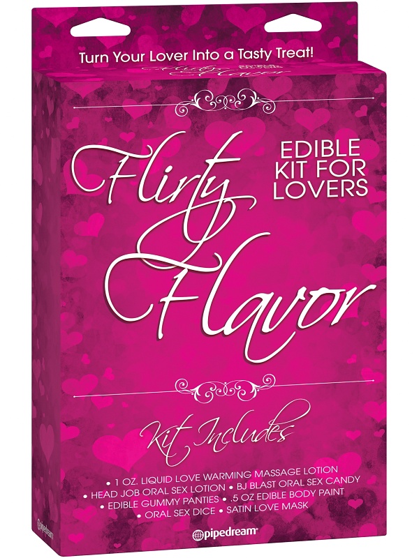 Pipedream: Flirty Flavor, Ätbart Kit Pipedream: Flirty Flavor, Ätbart Kit
