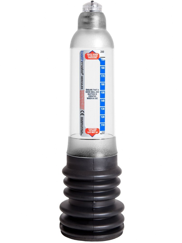 Bathmate: Hercules Penispump, crystal clear Bathmate: Hercules Penispump, crystal clear