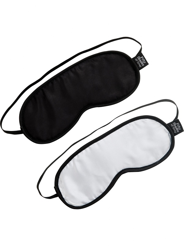 Fifty Shades of Grey: No Peeking, Soft Twin Blindfold Set Fifty Shades of Grey: No Peeking, Soft Twin Blindfold Set