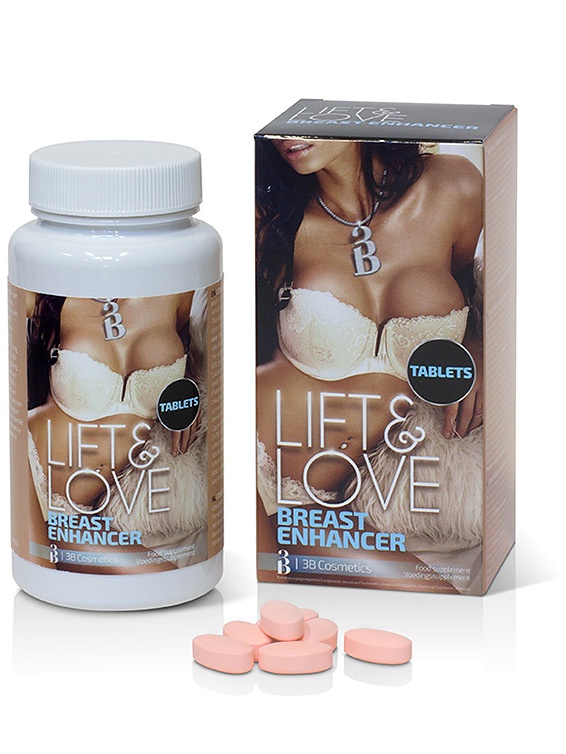 3B Cosmetics: Life & Love, Breast Enhancer Tablets, 90 st 3B Cosmetics: Life & Love, Breast Enhancer Tablets, 90 st