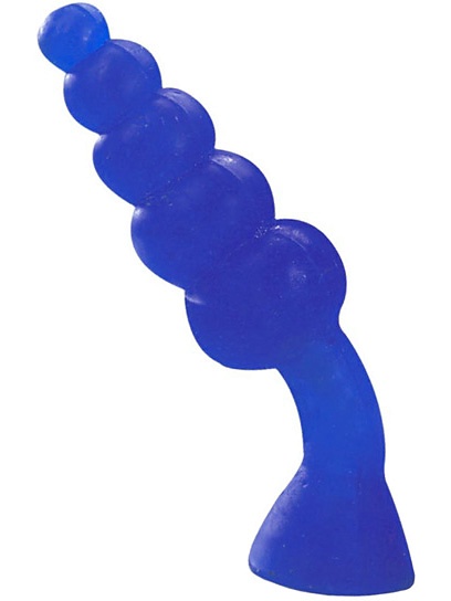 Bendable Butt Rattler, blå | Stavar & dildos | Intimast
