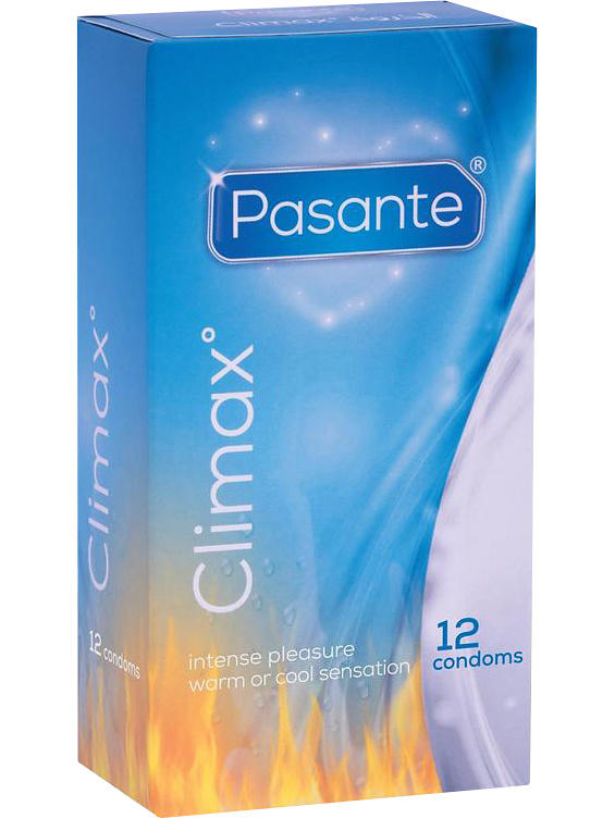 Pasante Climax: Kondomer, 12-pack | Glidmedel | Intimast