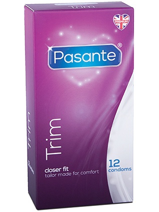 Pasante Trim: Kondomer, 12-pack | Glidmedel | Intimast
