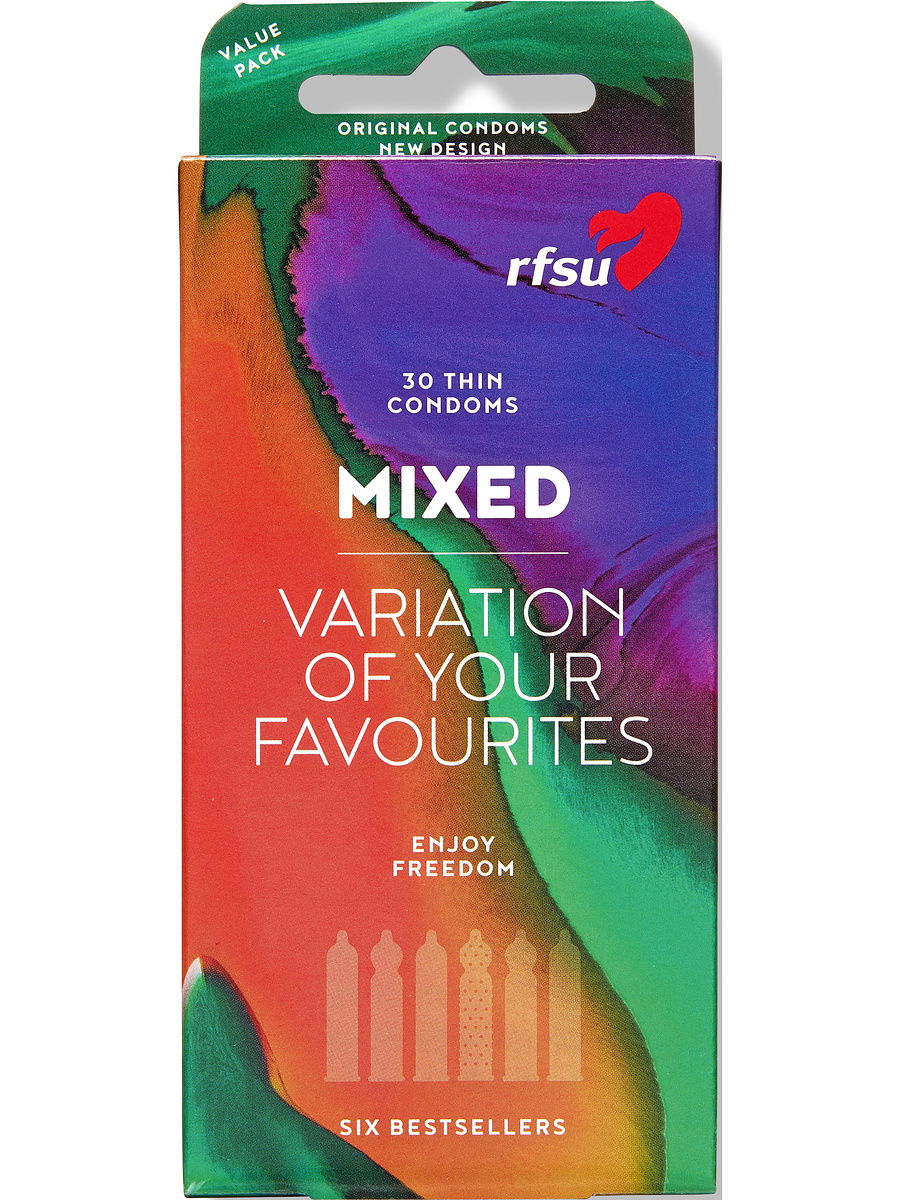 RFSU Mixed: Variation of Your Favourites, 30-pack | Parleksaker | Intimast