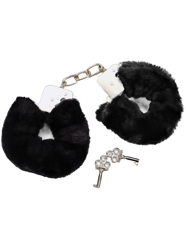 Bad Kitty Soft Cuffs: Handbojor, svart