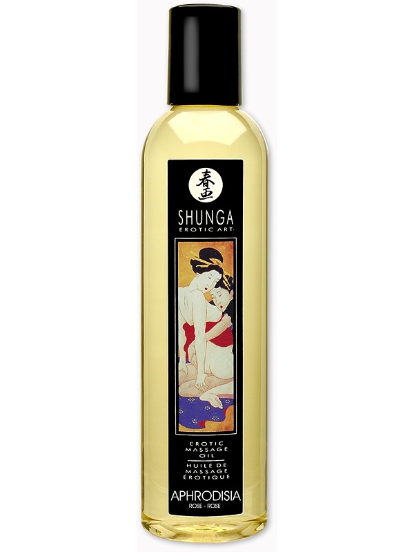 Shunga: Erotic Massage Oil, Aphrodisia Roses, 250 ml