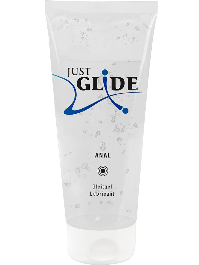 Just Glide Anal: Vattenbaserat Glidmedel, 200 ml