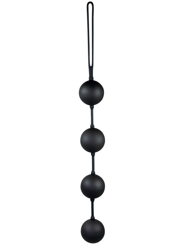 You2Toys: Velvet Black Balls 4 | Penisringar | Intimast