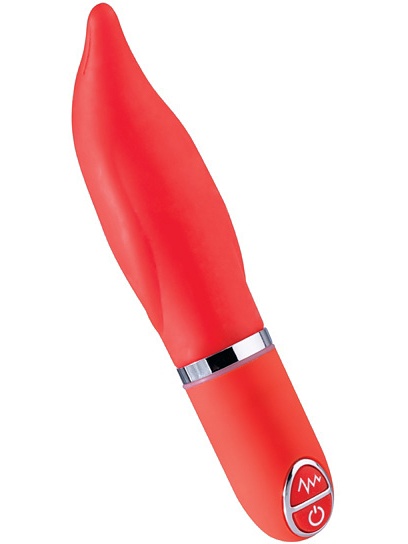 Purrfect Silicone Vibrator 10 Speed, röd