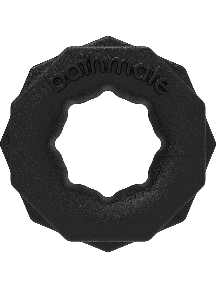 Bathmate Power Rings: Spartan, svart | Klämmor | Intimast