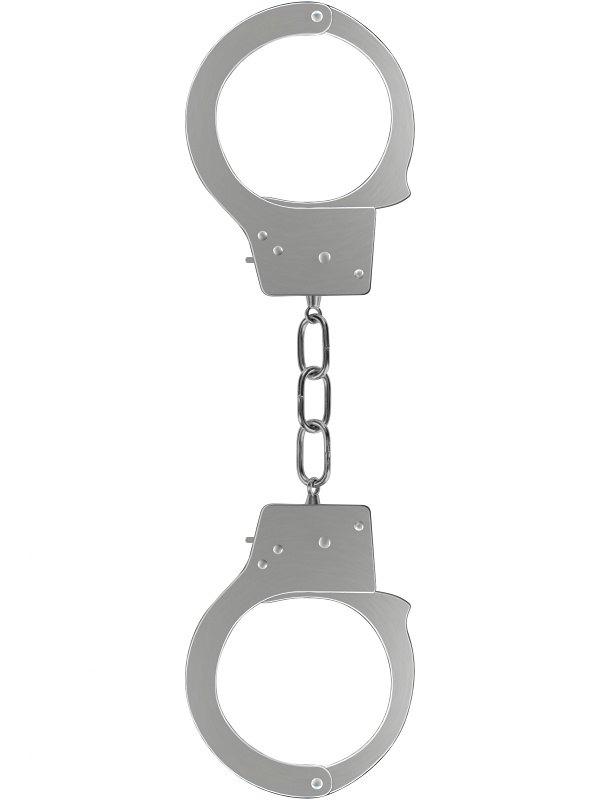 Ouch!: Beginner's Handcuffs, silver