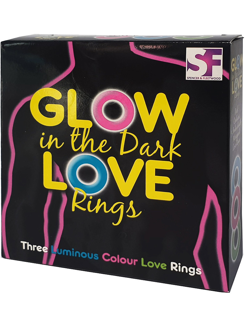 Spencer & Fleetwood: Glow in the Dark, Love Rings | Strap-ons | Intimast