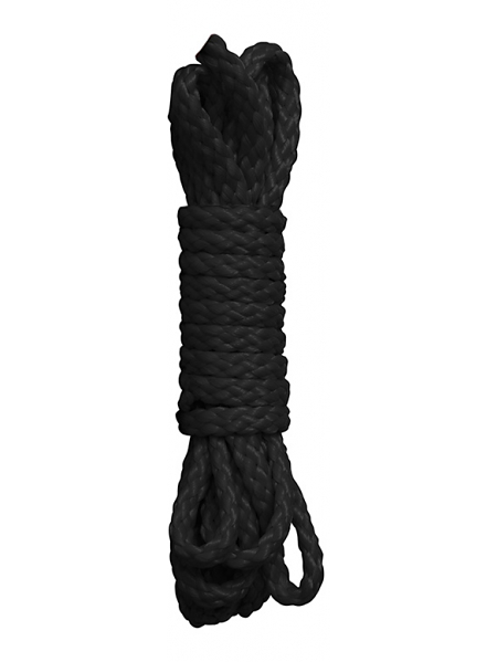 Ouch!: Kinbaku Mini Rope, 1.5m, svart | Stay-ups & Höfthållare | Intimast