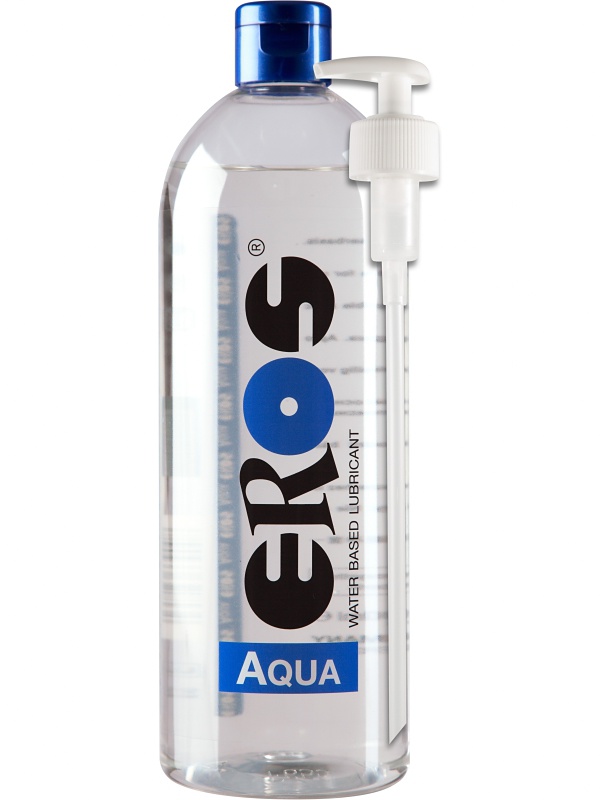 Eros Aqua: Vattenbaserat Glidmedel (Flaska), 1000 ml | BH & BH-Set | Intimast