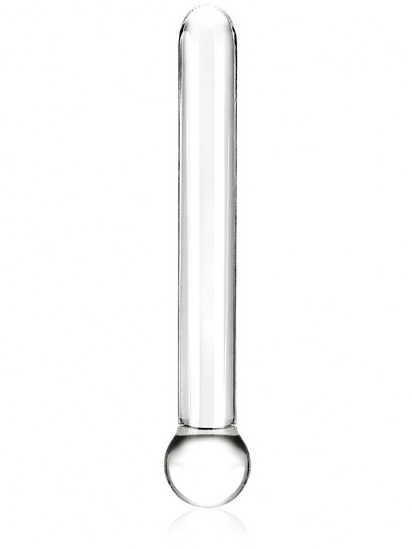 Gläs: Straight Glass Dildo | Klämmor | Intimast