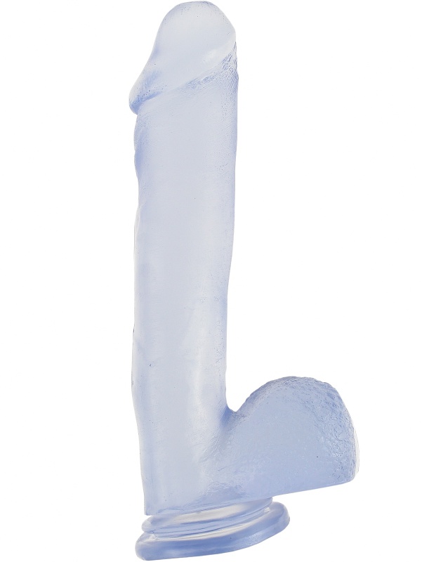 Pipedream Basix: Mega Dildo, 30 cm, transparent