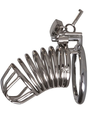 Rimba: Metal Chastity Device with Padlock | Onanileksaker | Intimast