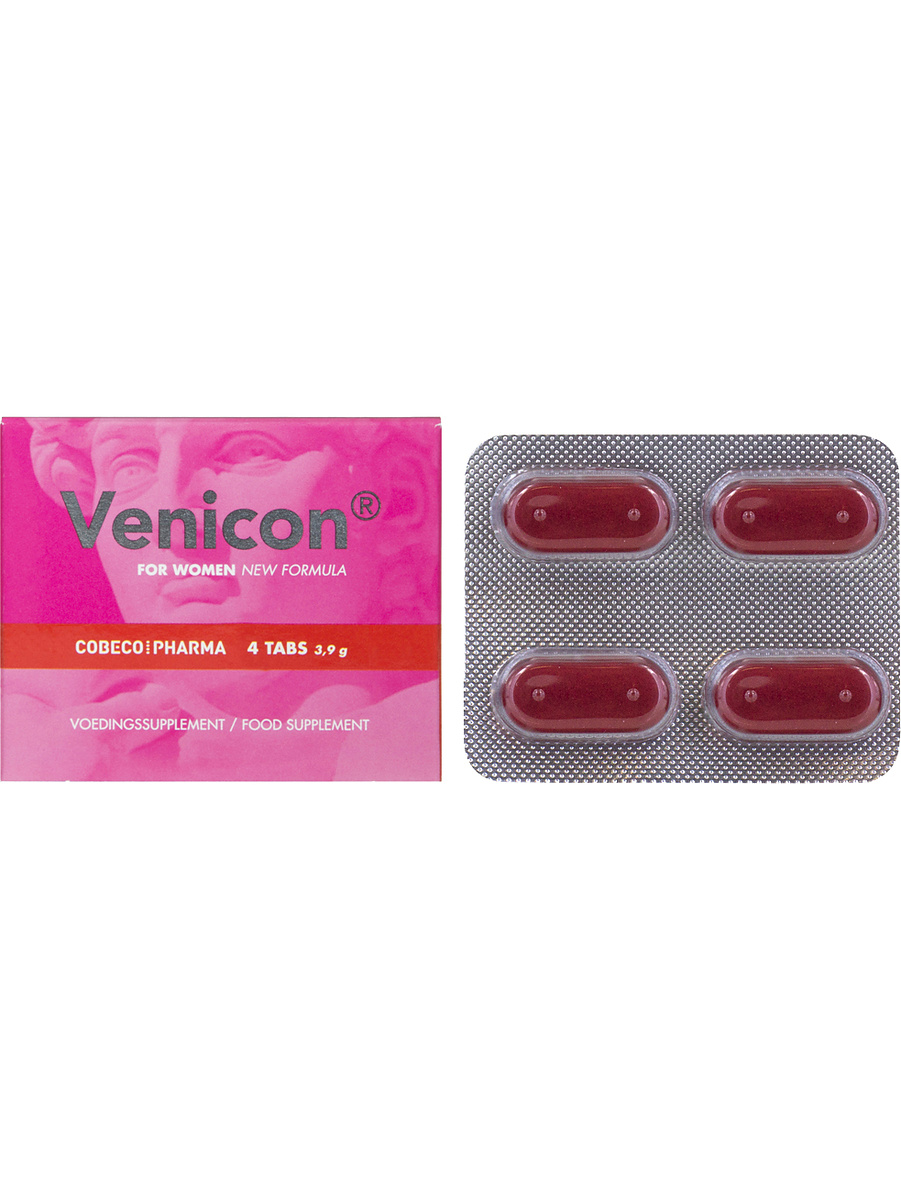 Cobeco: Venicon for Women, 4 tabletter | Analleksaker | Intimast