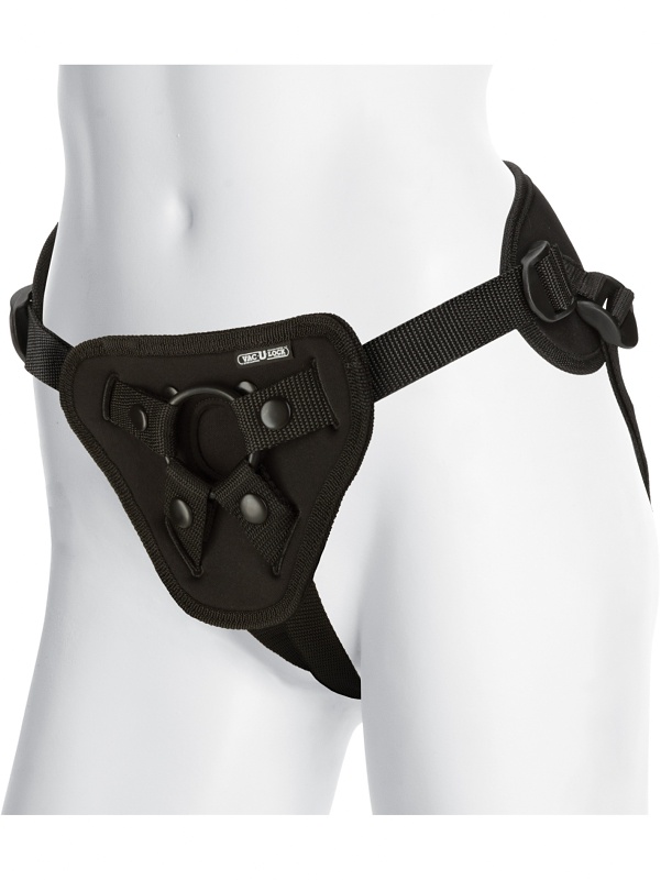 Doc Johnson: Vac-U-Lock, Supreme Harness with Plug, Platinum Edition | Strap-ons | Intimast