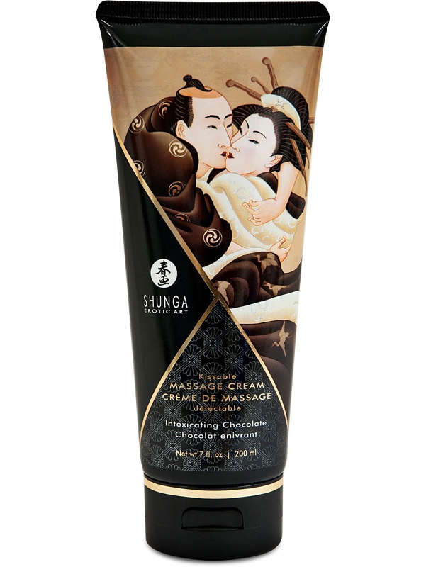 Shunga: Massage Cream, Intoxicating Chocolate, 200 ml