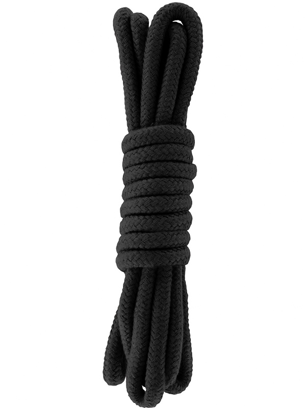 Hidden Desire: Bondage Rope, 3m, svart | Glidmedel | Intimast