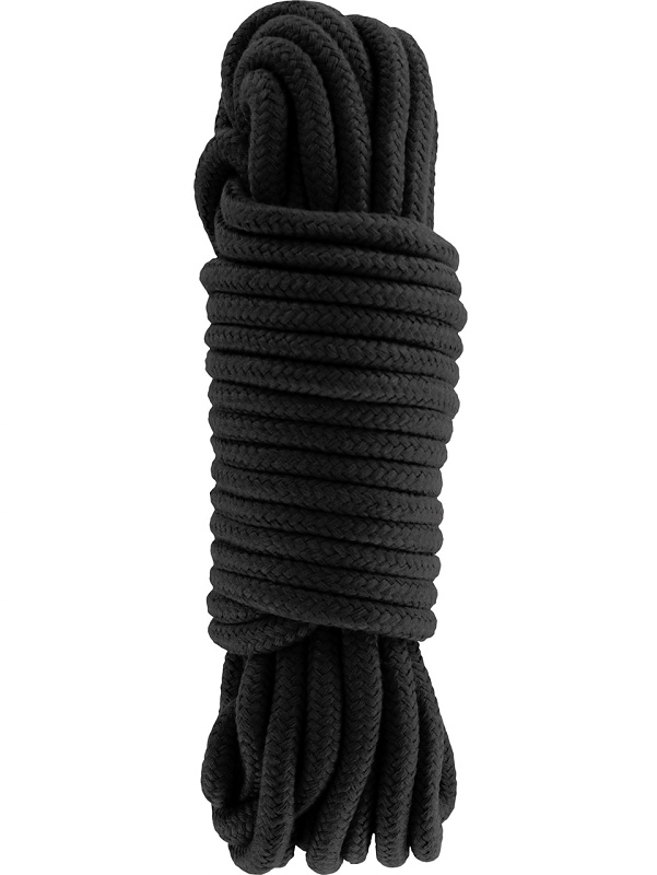 Hidden Desire: Bondage Rope, 10m, svart