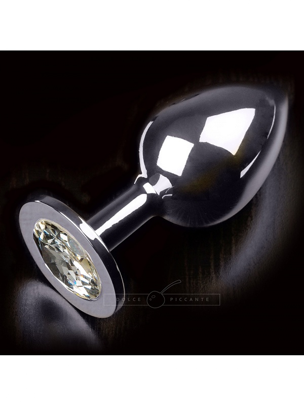 Dolce Piccante: Jewellery Plug, Diamond, silver, large