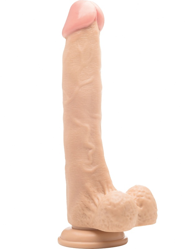 RealRock: Realistic Cock, 27 cm, ljus