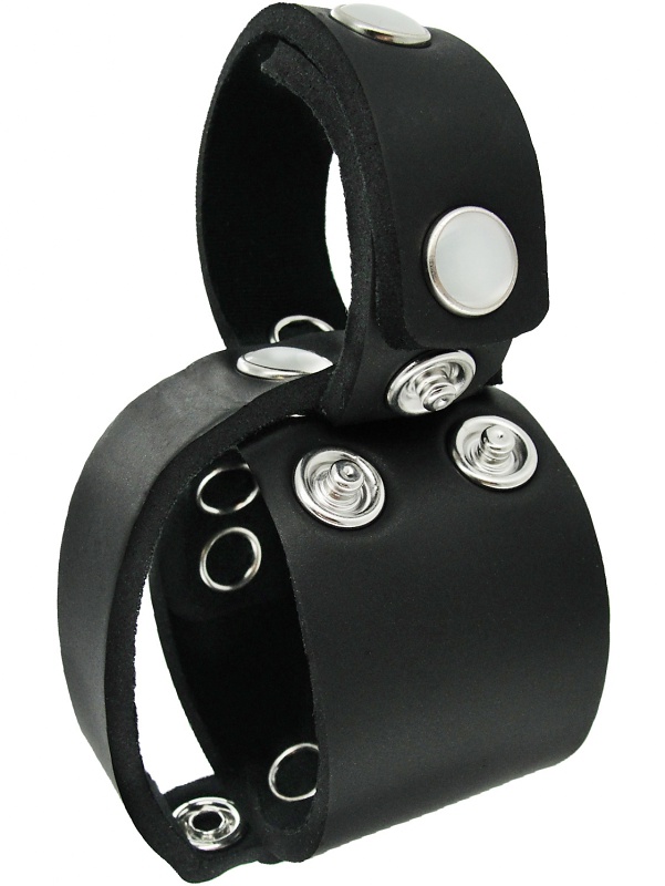 XR Master Series: Deluxe Neoprene Vault, Ball Stretcher with Cock Ring