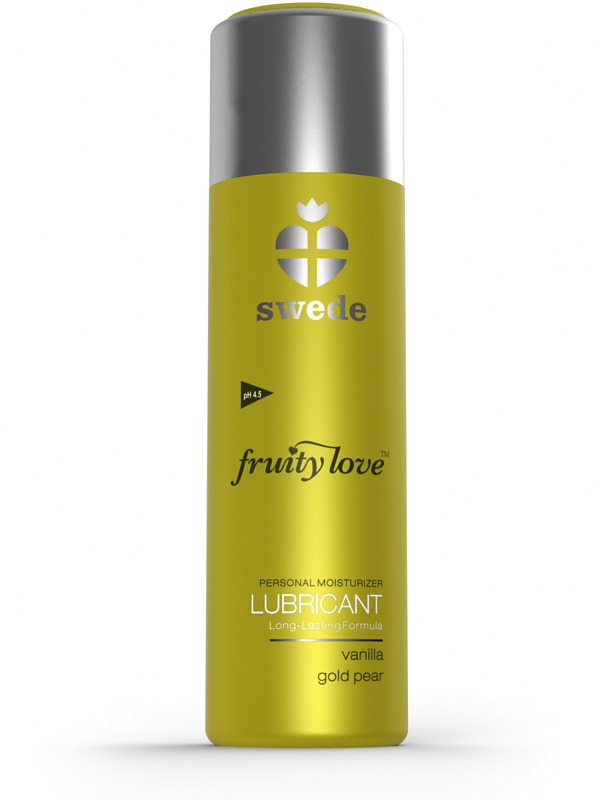 Swede Fruity Love: Vanilla & Gold Pear, Glidmedel, 100 ml | Klitorisvibrator | Intimast