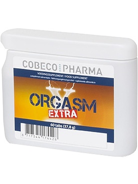 Cobeco: Orgasm Extra, 60 tabletter Cobeco: Orgasm Extra, 60 tabletter