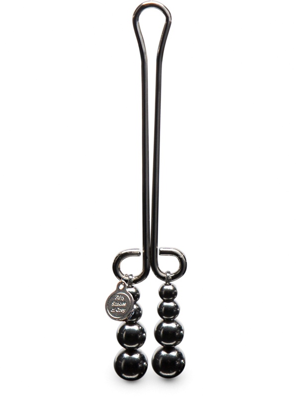 Fifty Shades of Grey: Darker, Just Sensation, Beaded Clitoral Clamp | Analleksaker | Intimast