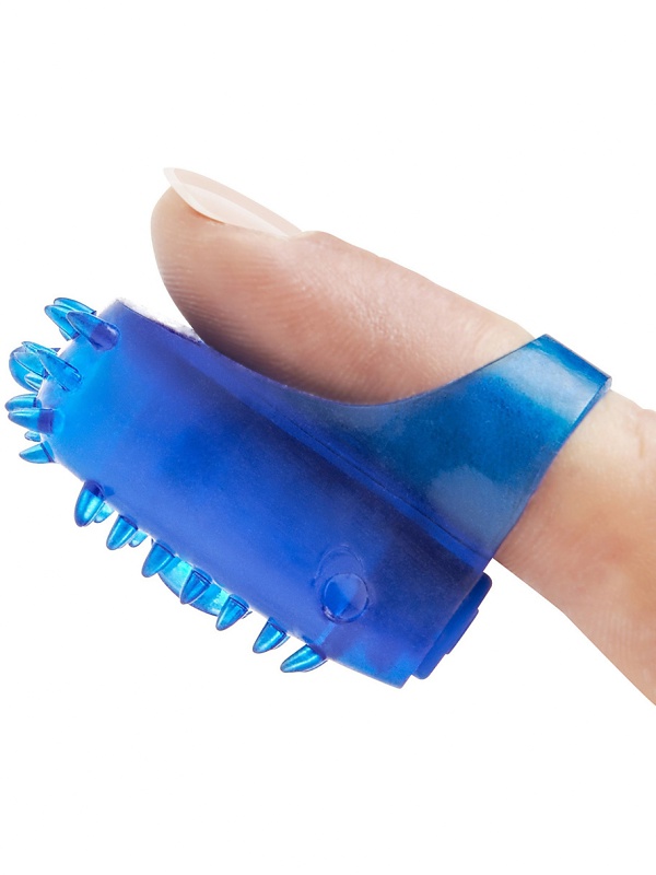Toy Joy: Flexible Ring & Finger Vibe, blå