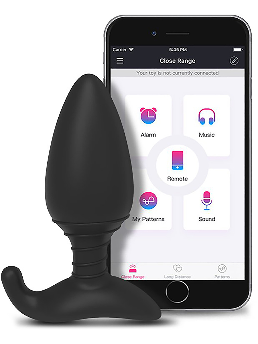 Lovense: Hush, Bluetooth Butt Plug, 38 mm