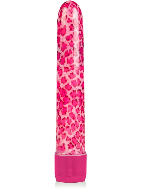 California Exotic: Pink Leopard Massager, Power+