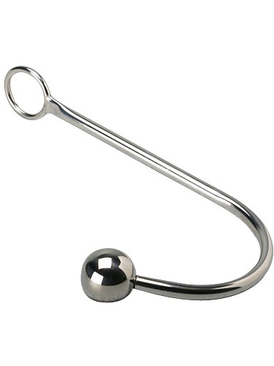 XR Master Series: Hooked, Stainless Steel Anal Hook