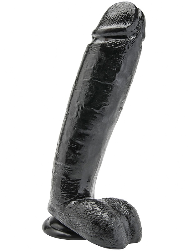 Toy Joy: Get Real Dildo, 27 cm, svart