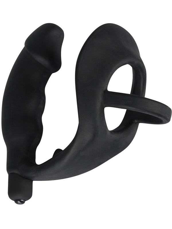 Black Velvets: Ring & Vibro Plug | Realistiska Vaginor | Intimast