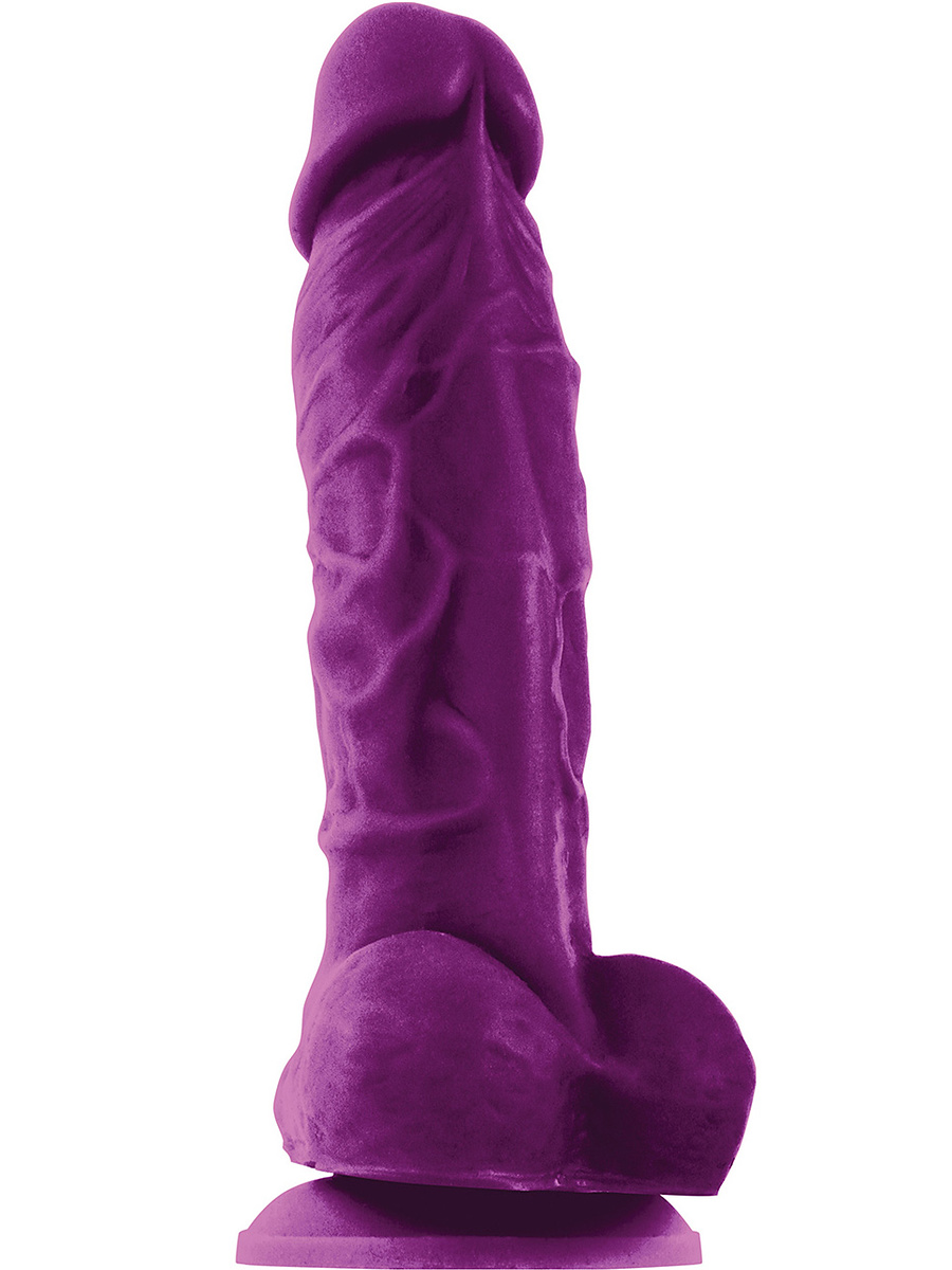 NSNovelties: Coloursoft Dildo, 16 cm, lila