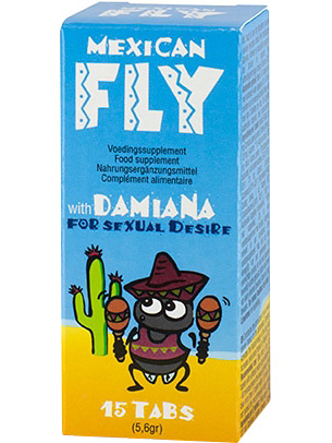 Cobeco: Mexican Fly, 15 tabletter Cobeco: Mexican Fly, 15 tabletter