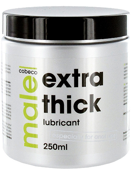 Cobeco: Male, Extra Thick Lubricant, 250 ml | Handbojor | Intimast