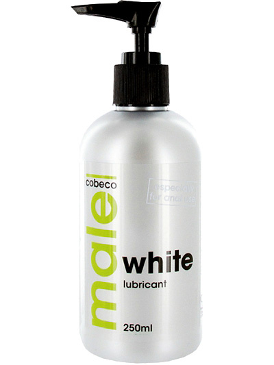 Cobeco: Male, White Lubricant, 250 ml | Realistiska Vaginor | Intimast