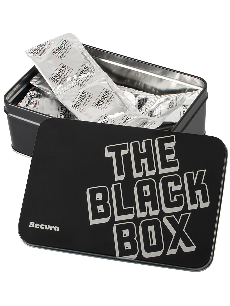 Secura: The Black Box, Kondomer, 50-pack