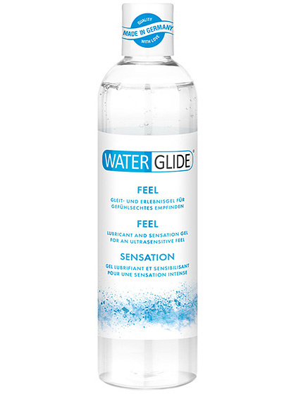 Waterglide: Feel, Lube & Sensation Gel, 300 ml | Realistiska Vaginor | Intimast