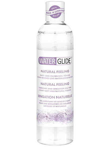 Waterglide: Natural Feeling, Lube & Sensation Gel, 300 ml | Penispluggar | Intimast