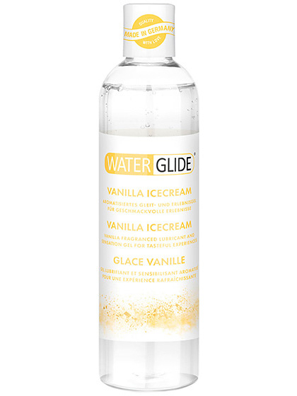 Waterglide: Vanilla Icecream, Lube & Sensation Gel, 300 ml | Spekulum | Intimast