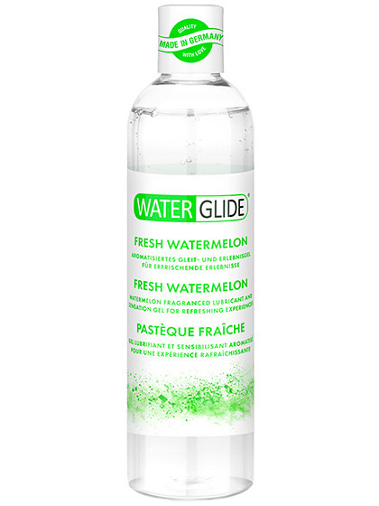 Waterglide: Fresh Watermelon, Lube & Sensation Gel, 300 ml | Onanileksaker | Intimast