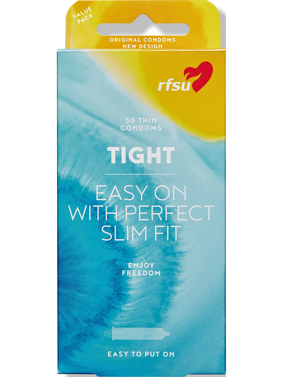 RFSU Tight: Kondomer, 30-pack | Klämmor & Pumpar | Intimast