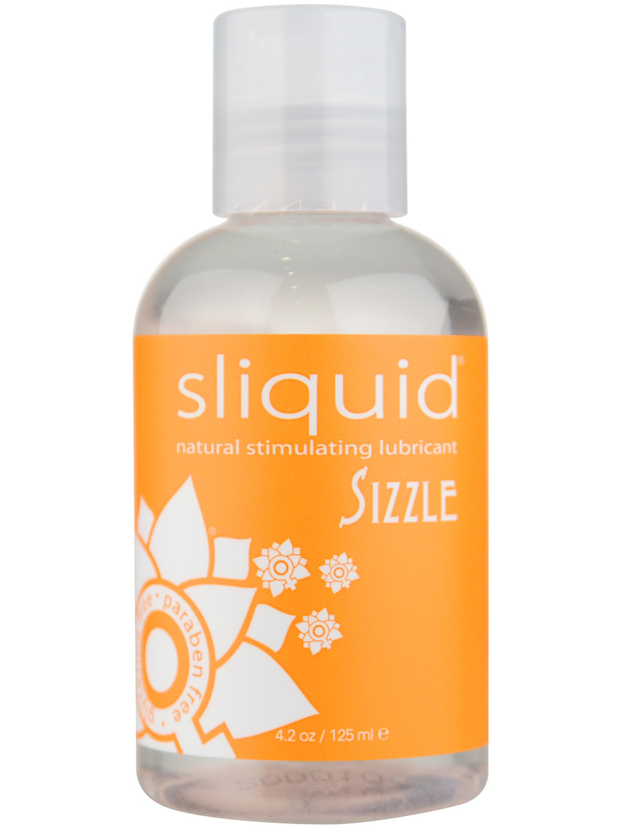 Sliquid: Sizzle, Natural Stimulating Lubricant, 125 ml