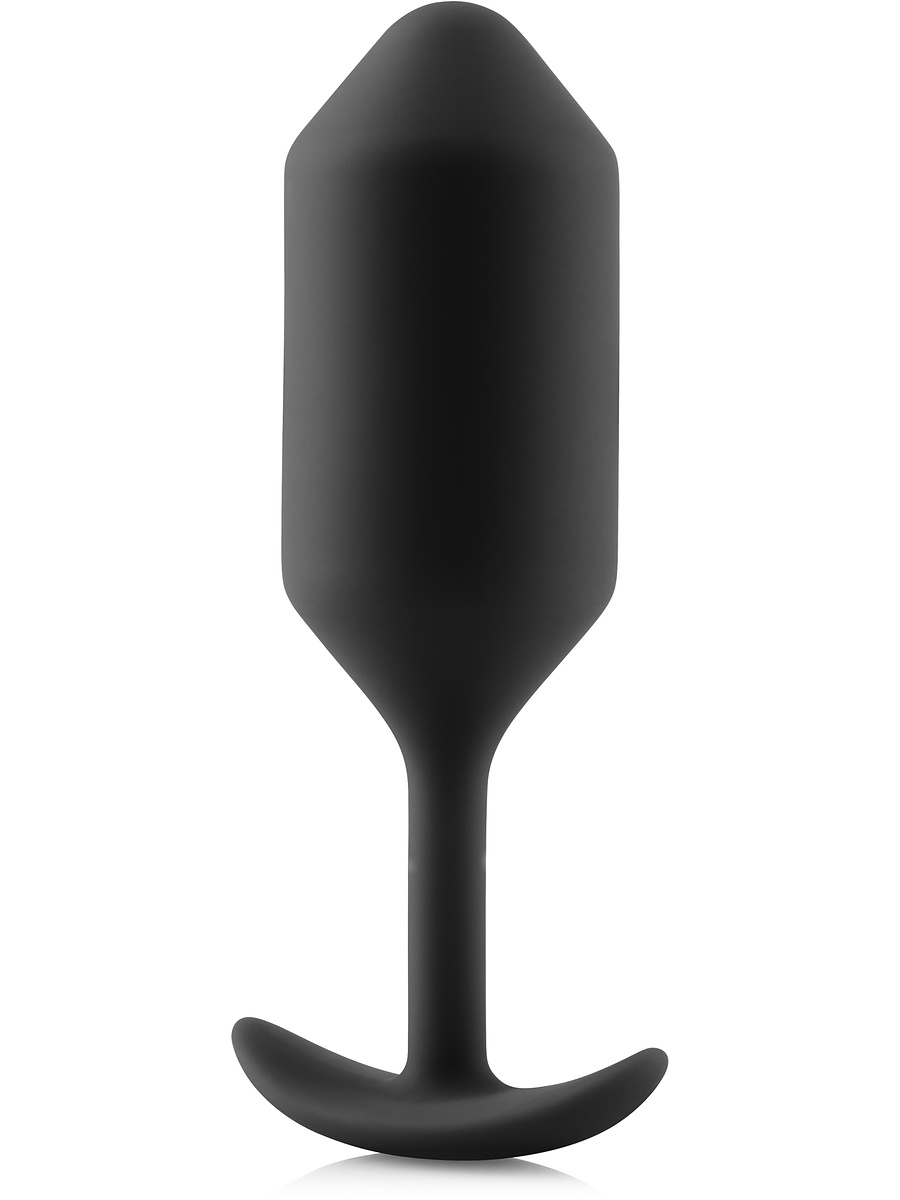 B-Vibe: Snug Plug 3, Weighted Silicone Plug, 180 gram | Stavar & dildos | Intimast